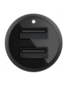belkin DUAL USB-A CHARGER CAR/W/USB-C CABLE 1M 24W BLACK - nr 4
