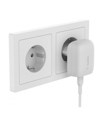 BELKIN 20W USB-C LAD-EGERT MIT/POWERD-ELIVERY + PPS TECHN WEISS