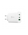 j5 create 65W GAN USB-C 3-PORT CHARGER/(wersja europejska) WHITE - nr 1