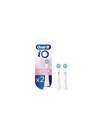 Oral-B Wymiana szczoteczki do zębów iO Delikatne głowice pielęgnacyjne Dla dorosłych Liczba główek szczoteczki w zestawie 2 Liczba trybów szczotkowania zębów Nie dotyczy Biały