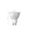 Philips Hue WCA Zestaw startowy 4,2W GU10 3szt, mostek, przełącznik - nr 3