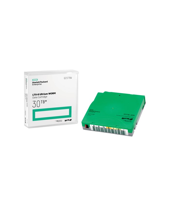 hewlett-packard HPE LTO-8 ULTRIUM 30TB WORM/DATA CARTRIDGE główny