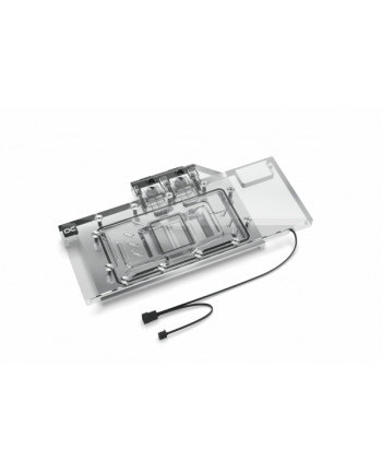 Alphacool Ice Block Aurora Radeon RX 7800 XT RE z płytą tylną - Akryl + Nikiel nr 1