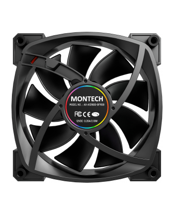 Wentylator Montech AX120 PWM ARGB, 3 szt, - 120mm nr 2