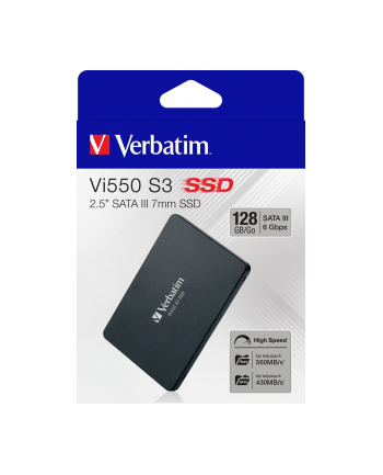 verbatim VI550 SSD SATA III 128GB/2 5INCH SATA 3D NAND SSD nr 1