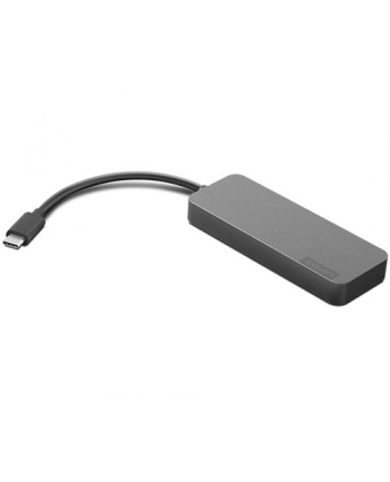 Hub 4-portowy USB-C/4xUSB-A Lenovo (czarny)
