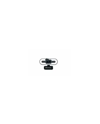 Kamera internetowa Verbatim AWC-02 1080p FHD USB 20 z mikrofonem i podświetleniem LED czarna