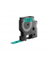 dymo D1-TAPE 12MM X 7M/BLACK ON GREEN - nr 1