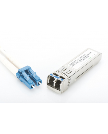 digitus HP-compatible SFP+ 10G MM 850nm 300m with DDMLC connector, Power dissipation 'lt; 1W