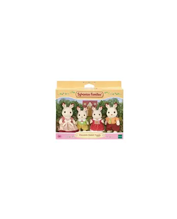 Sylvanian Families Rodzina królików z czekoladowymi uszkami 5655 nr 1
