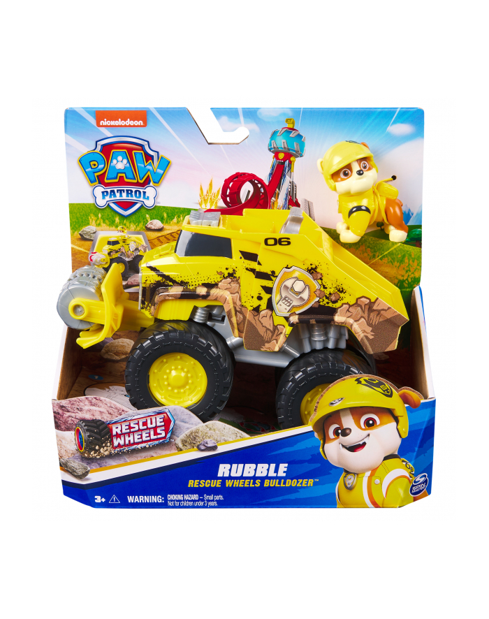 spin master PAW PATROL REASCURE POJAZD RUBBLE 6069304 WB2 główny
