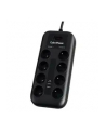 CyberPower Tracer III P0820SUF0-FR ochrona przeciwprzepięciowa Czarny 8 x gniazdo sieciowe 200 - 250 V 1,8 m - nr 1
