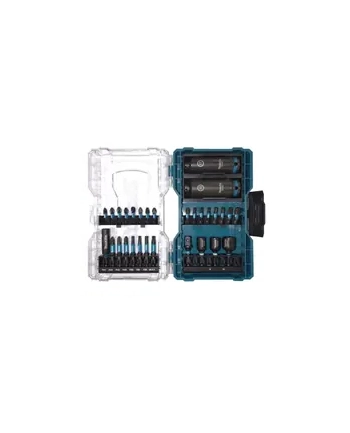 MAKITA ZESTAW KOŃCÓWEK WKRĘTAK Z UCHWYTEM 30szt IMPACT BLACK