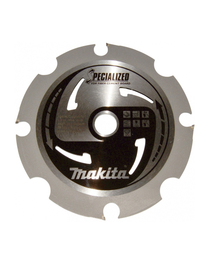 MAKITA PIŁA TARCZOWA  165x20x4z SPECJALIZED PŁYTY WŁÓKNOWO-CEMENTOWE główny