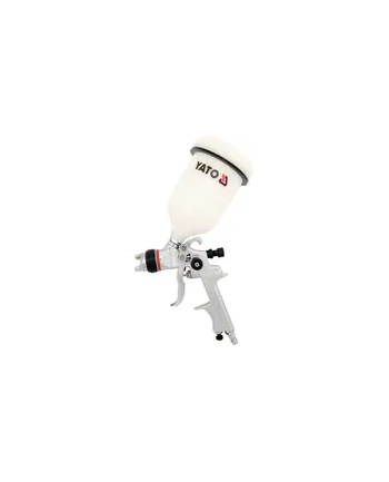 YATO PISTOLET LAKIERNICZY Z GÓRNYM ZBIORNIKIEM HVLP 1,5mm/0,6L   2341