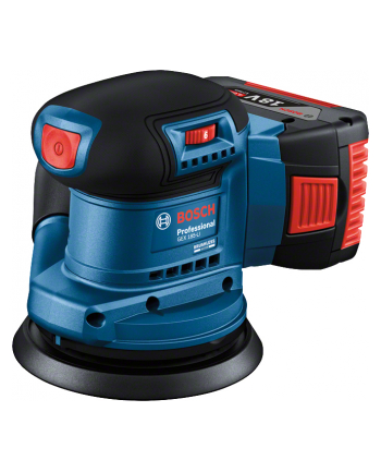 BOSCH SZLIFIERKA MIMOŚRODOWA 125mm GEX 185-LI SOLO