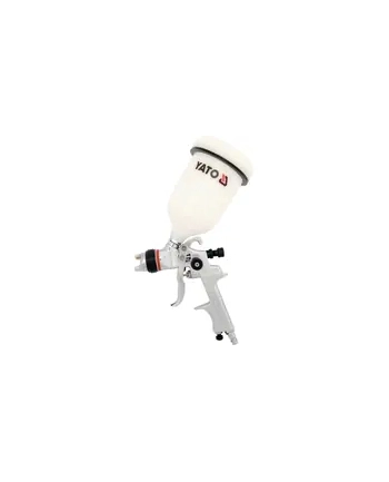 YATO PISTOLET LAKIERNICZY Z GÓRNYM ZBIORNIKIEM HVLP 1,5mm/0,6L   2341