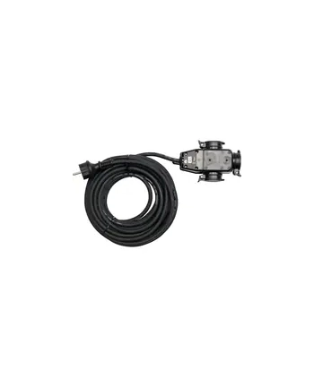 YATO PRZEDŁUŻACZ Z ROZGAŁĘŹNIKIEM 10m 3x1,5mm2 IP44 16A H07RN-F 8116