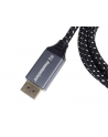 PREMIUMCORD  8K DISPLAYPORT 1.4 KABEL M/M 0,5 M, DISPLAYPORT NA DISPLAYPORT, 32,4 GB/S, WIDEO 8K@60HZ, 4K@120HZ 2160P, HDCP 2.2, POZŁACANE ZŁĄCZA, KAB - nr 2