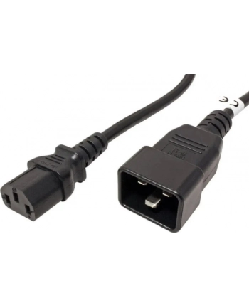 Premiumcord Kabel síťový propojovací 230V 10A 2m, konektory IEC 320 C13 - IEC 320 C20 (PRC)
