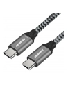 PREMIUMCORD  KABEL POŁĄCZENIOWY USB-C 3.2 GEN 2X2, KABEL DANYCH SUPERSPEED DO 20 GBIT/S, KABEL ŁADUJĄCY DO 5A, ZŁĄCZE USB 3.2 GENERACJI 2X2 TYPU C, KO - nr 1