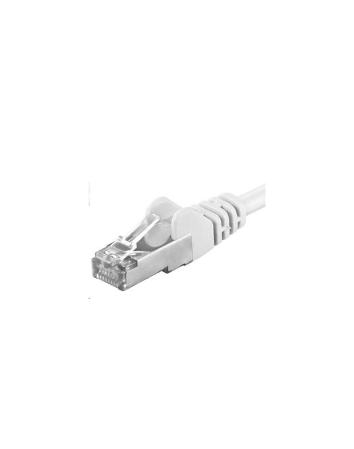 PREMIUMCORD  KABEL KROSOWY CAT6A S-FTP, RJ45-RJ45, AWG 26/7 10 M KOLOR BIAŁY  () główny
