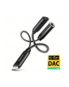 axagon ADA-HCPD Zewnętrzna karta dźwiękowa USB-C 32bit DAC 3.5mm (F) złącze, 384kHz + PD 60W - nr 34