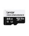 Lexar High-Endurance 64GB Micro SDXC Do 100Mb/S Sd - nr 3