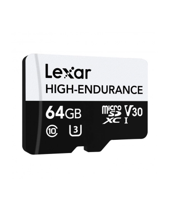 Lexar High-Endurance 64GB Micro SDXC Do 100Mb/S Sd