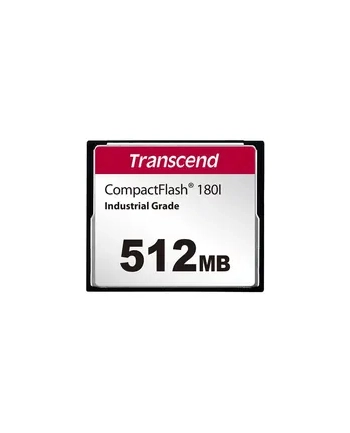 Transcend Karta Compact Flash CF180I 512 MB / R: 85 MB / W: 70 MB