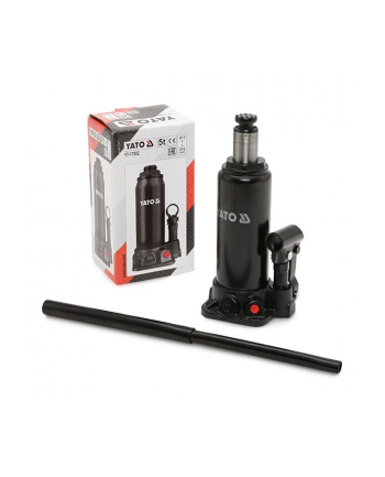 YATO DŹWIGNIK TŁOKOWY HYDRAULICZNY SŁUPKOWY  5T, 216 - 413mm