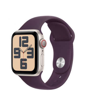 apple Pasek sportowy w kolorze dojrzałej śliwki do koperty 40 mm - rozmiar S/M