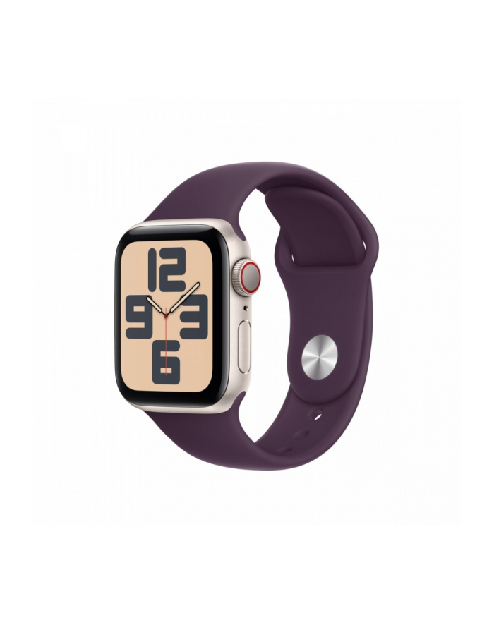 apple Pasek sportowy w kolorze dojrzałej śliwki do koperty 40 mm - rozmiar M/L główny
