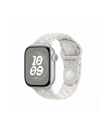 apple Pasek sportowy Nike w kolorze czystej platyny do koperty 40 mm - rozmiar S/M