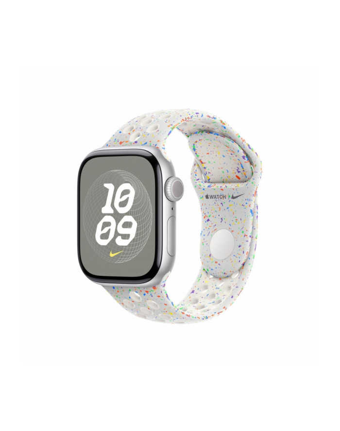 apple Pasek sportowy Nike w kolorze czystej platyny do koperty 40 mm - rozmiar S/M główny