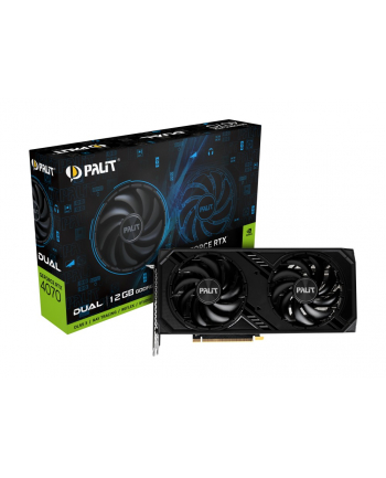 palit Karta graficzna RTX 4070 DUAL 12GB GDDR6 192bit 3DP