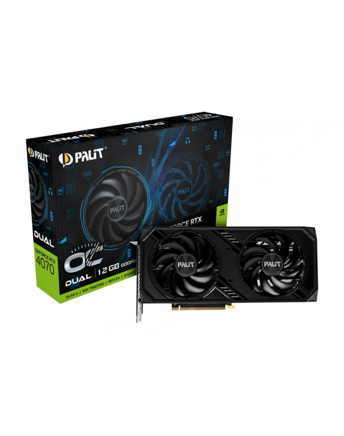 palit Karta graficzna RTX 4070 DUAL OC 12GB GDDR6 192bit 3DP główny