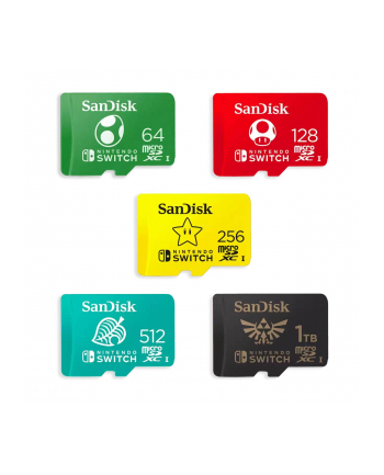 Nintendo SanDisk microSDXC 64GB Yoshi