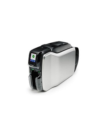 zebra Printer ZC300, Single Sided, UK/(wersja europejska) Cords, USB 'amp; Ethernet, ISO HiCo/LoCo Mag S/W Selectable, Windows Driver