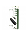 HUB 3Port Inter-Tech Argus IT-410 1x RJ45 Gigabit Lan passiv Black - nr 10