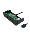 Logilink Hub Usb 7-Portowy 3.0 Wnęka 5,25&Quot; Czarny (Ua0342) - nr 10