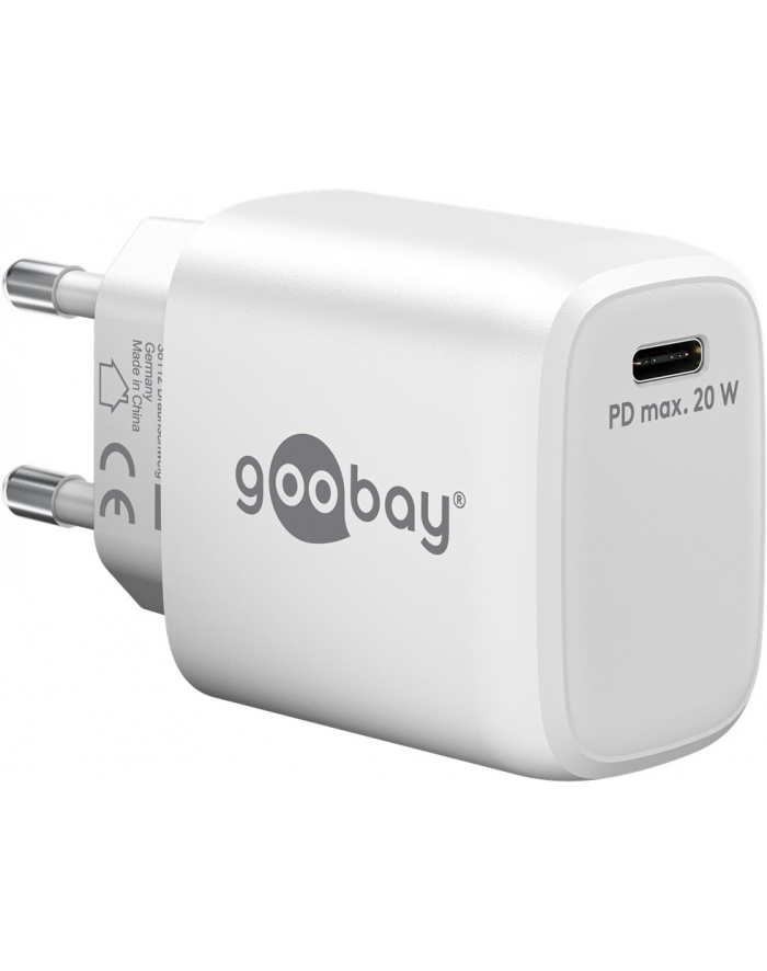 SZYBKA ŁADOWARKA USB-C™ PD (20 W) BIAŁA 65406 GOOBAY główny