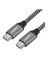 PREMIUMCORD  KABEL POŁĄCZENIOWY USB-C 3.2 GEN 2X2, KABEL DANYCH SUPERSPEED DO 20 GBIT/S, KABEL ŁADUJĄCY DO 5A, ZŁĄCZE USB 3.2 GENERACJI 2X2 TYPU C, KO - nr 1
