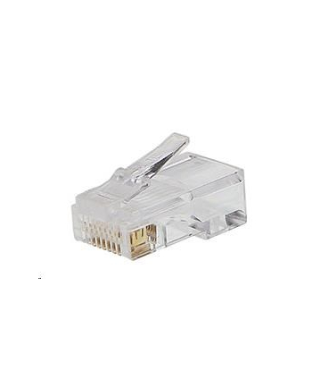 PREMIUMCORD  CONNECTOR RJ45 8-BIEGUNOWY - DO KABLI, OPAKOWANIE 100 SZTUK W WORECZKU  ()