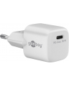 Goobay 59716 Usb C Ładowarka Nano / 30 W Usb C Power Delivery Zasilacz Do Iphone 14 / Ipad Pro/Magsafe/Airpods Pro/Samsung Galaxy Series/Google Pixel - nr 1