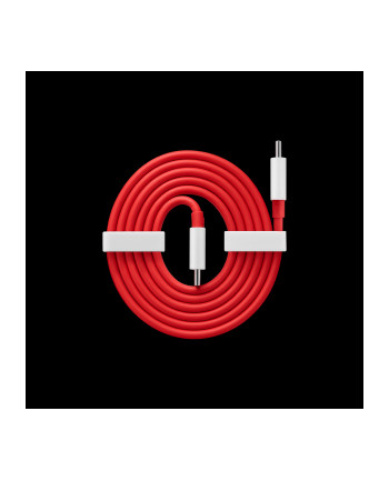 OnePlus Kabel Warp Charge Typ-C do Typ-C 1m Czerwony (5481100047)