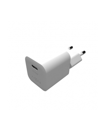 Fixed Mini PD Travel Charger, USB-C, 25 W, biała (8591680145874)