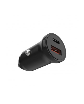 Fixed Ładowarka Samochodowa Usb-C/Usb Car Charger 20W Czarny