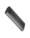 axagon EEM2-GTS2 Obudowa zewnętrzna aluminiowa bezśrubowa USB-C 3.2 Gen 2 M.2 NVMe ' SATA SSD + USB-A - USB-C redukcja - nr 54