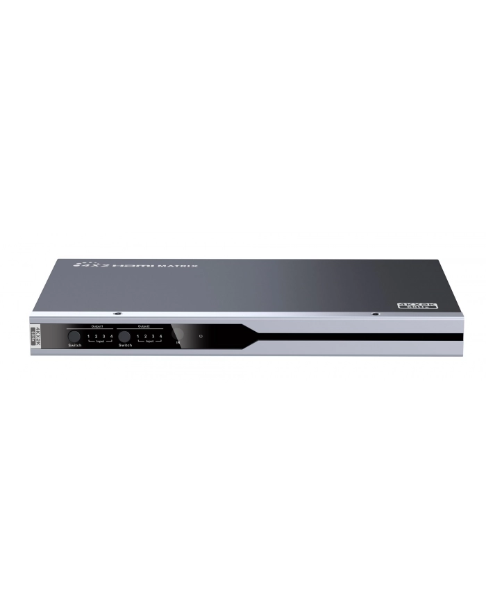 Techly 104943 Przełącznik HDMI 2.0 4x2 matrycowy 4K 60Hz 180Gbps główny